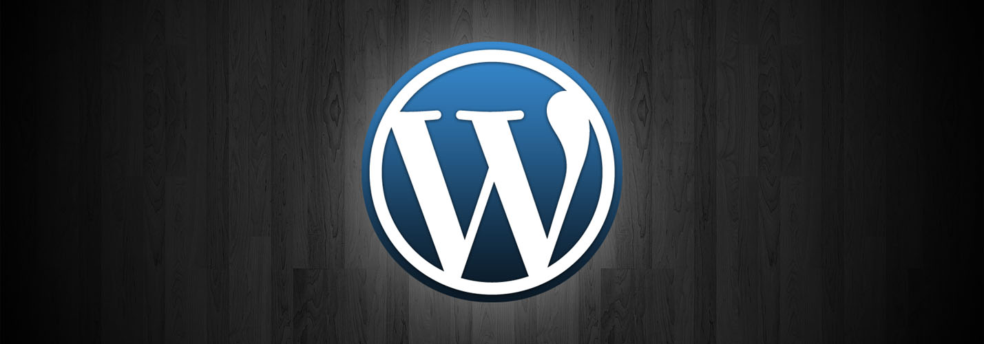 WordPress developer and logo banner.
